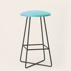 Light Purple Turquoise Gradient Stool Gallery Image 1
