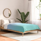 Light Purple Turquoise Gradient Comforter Gallery Image 2