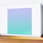 Light Purple Turquoise Gradient Wall Mural Gallery Image 2