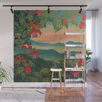 Sunset at Binyiensu Wall Mural Gallery Image 1