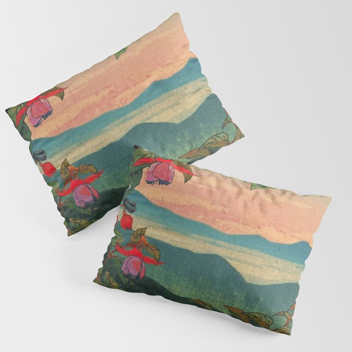 Sunset at Binyiensu Pillow Sham Gallery Image 3