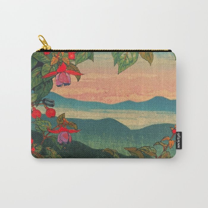 Sunset at Binyiensu Carry All Pouch Gallery Image 1