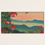 Sunset at Binyiensu Desk Mat Gallery Image 3