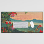 Sunset at Binyiensu Desk Mat Gallery Image 1