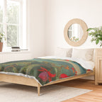 Sunset at Binyiensu Duvet Cover Gallery Image 2