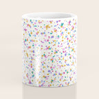 Festive Speckled Dot Pattern - Funfetti Rainbow Coffee Mug Gallery Image 4