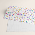 Festive Speckled Dot Pattern - Funfetti Rainbow Wrapping Paper Gallery Image 2