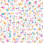 Festive Speckled Dot Pattern - Funfetti Rainbow Coffee Mug Gallery Image 2