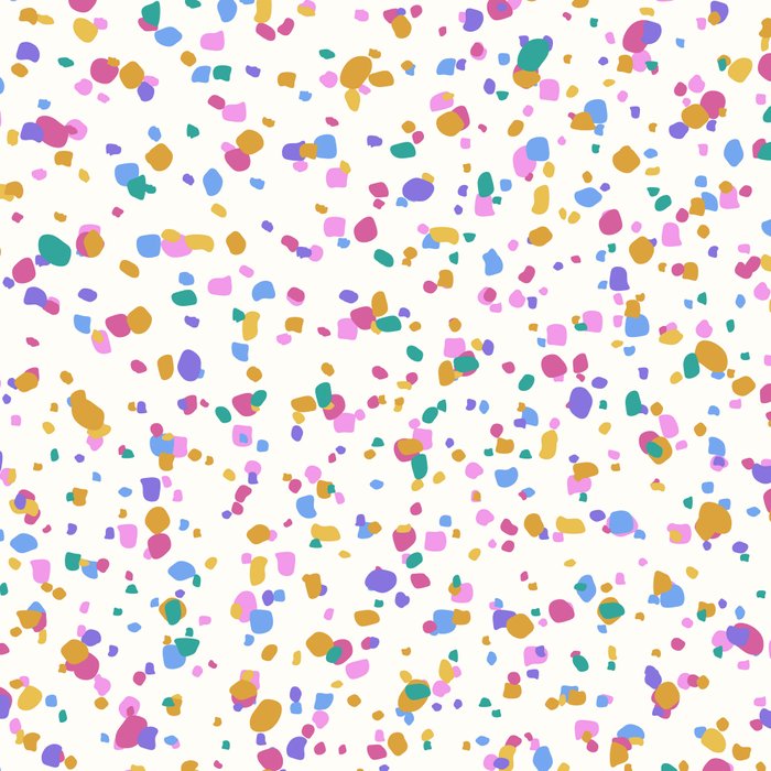 Festive Speckled Dot Pattern - Funfetti Rainbow Coffee Mug Gallery Image 2