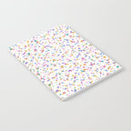 Festive Speckled Dot Pattern - Funfetti Rainbow Notebook Gallery Image 2