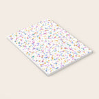 Festive Speckled Dot Pattern - Funfetti Rainbow Notebook Gallery Image 3