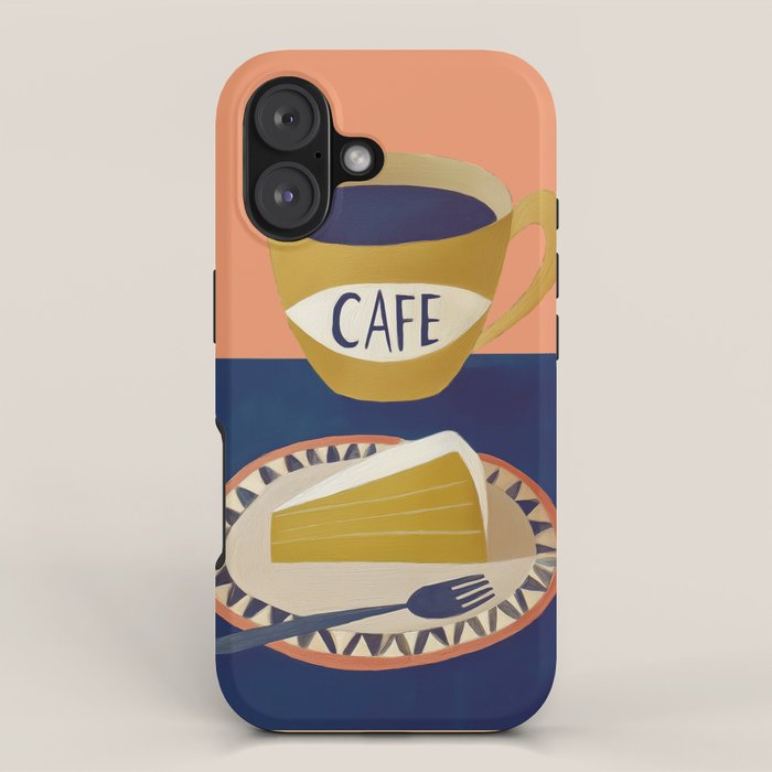 Coffee with Cake iPhone Case Gallery Image 1