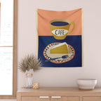 Coffee with Cake Wall Tapestry Gallery Image 2