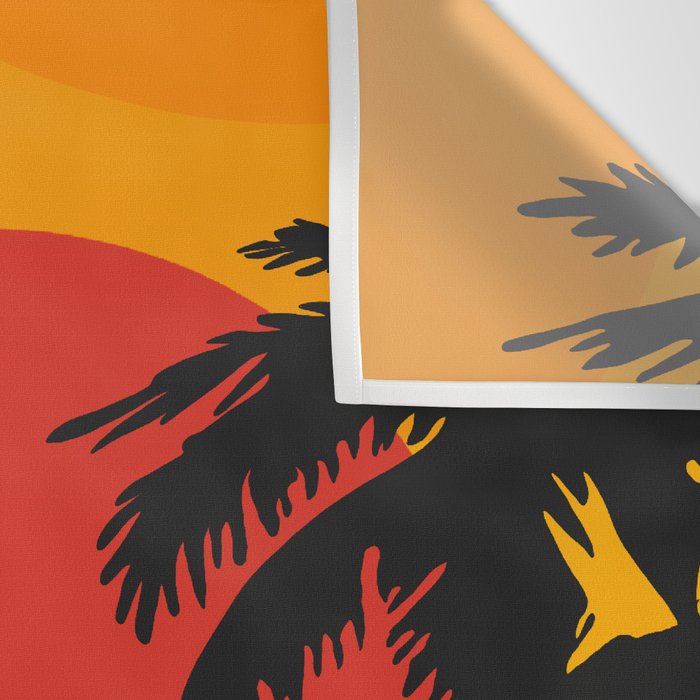 Abstract landscape art #5 Wall Tapestry Gallery Image 3