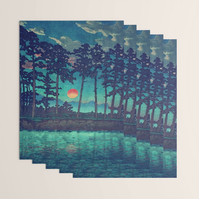 Hues of Dusk at Kanako - Nature Landscape Wrapping Paper Gallery Image 3