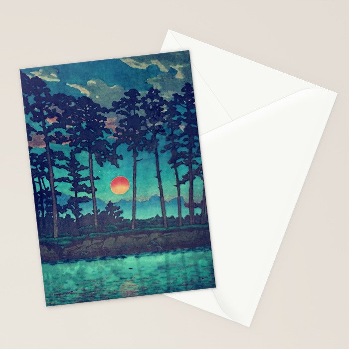 Hues of Dusk at Kanako - Nature Landscape Stationery Card Gallery Image 2