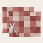 Bold Colorful Checks Pattern - Large X Placemat Gallery Image 1