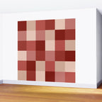 Bold Colorful Checks Pattern - Large X Wall Mural Gallery Image 2