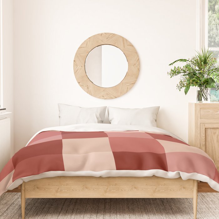 Bold Colorful Checks Pattern - Large X Duvet Cover Gallery Image 3