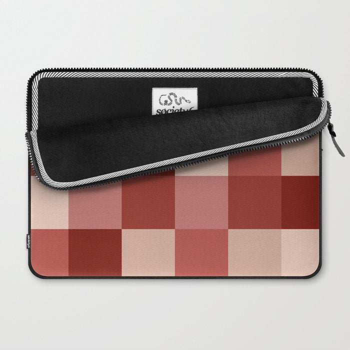 Bold Colorful Checks Pattern - Large X Laptop Sleeve Gallery Image 2