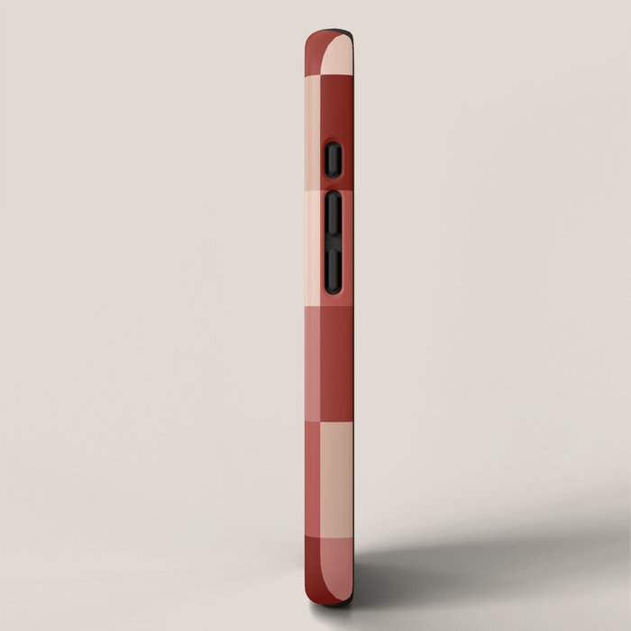 Bold Colorful Checks Pattern - Large X iPhone Case Gallery Image 2