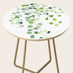 Eucalyptus Watercolor 6 Side Table Gallery Image 2