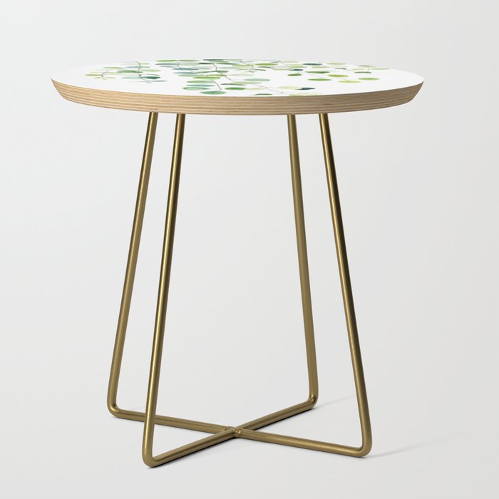 Eucalyptus Watercolor 6 Side Table Gallery Image 1