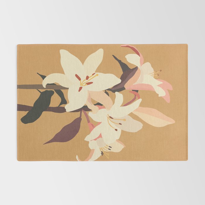 White Lilies Rug Gallery Image 2
