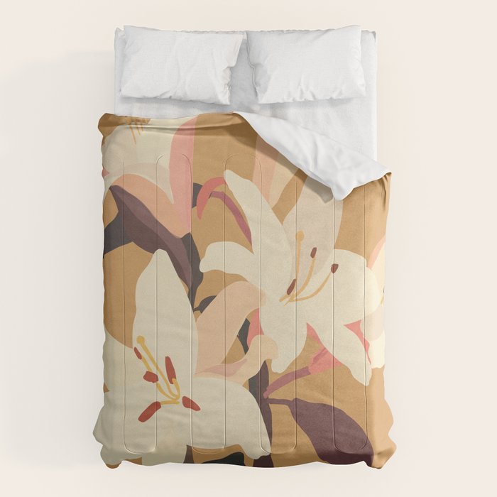 White Lilies Comforter Gallery Image 6