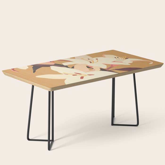 White Lilies Coffee Table Gallery Image 1