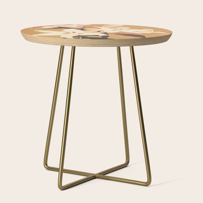 White Lilies Side Table Gallery Image 1