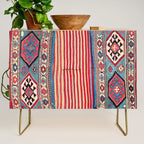 Shahsavan  Antique Azerbaijan Persian Khorjin Print Credenza Gallery Image 1