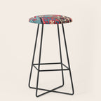 Shahsavan  Antique Azerbaijan Persian Khorjin Print Stool Gallery Image 1