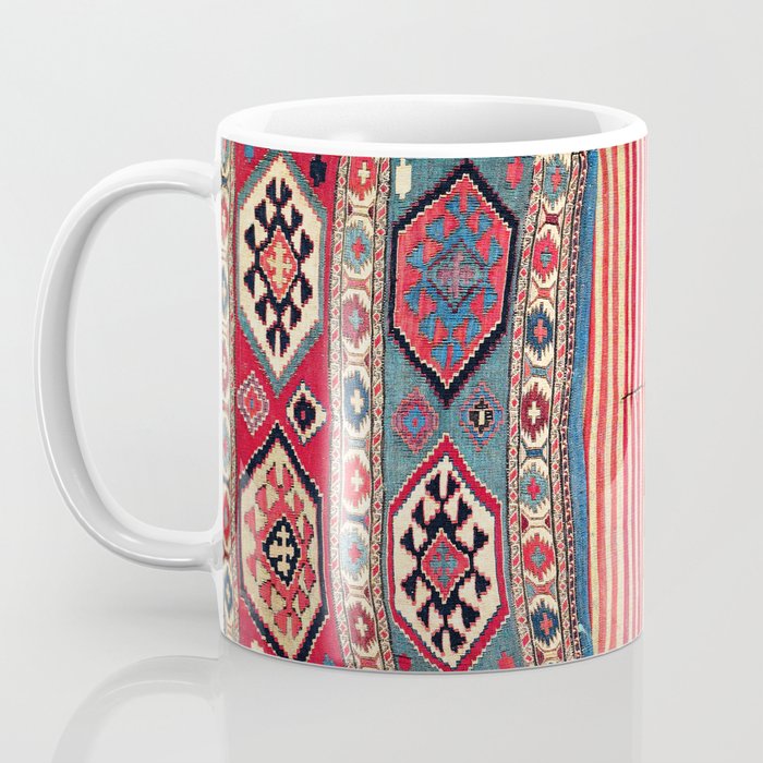Shahsavan  Antique Azerbaijan Persian Khorjin Print Coffee Mug Gallery Image 3