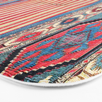 Shahsavan  Antique Azerbaijan Persian Khorjin Print Bath Mat Gallery Image 3
