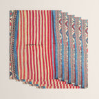 Shahsavan  Antique Azerbaijan Persian Khorjin Print Wrapping Paper Gallery Image 3
