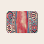Shahsavan  Antique Azerbaijan Persian Khorjin Print Bath Mat Gallery Image 1