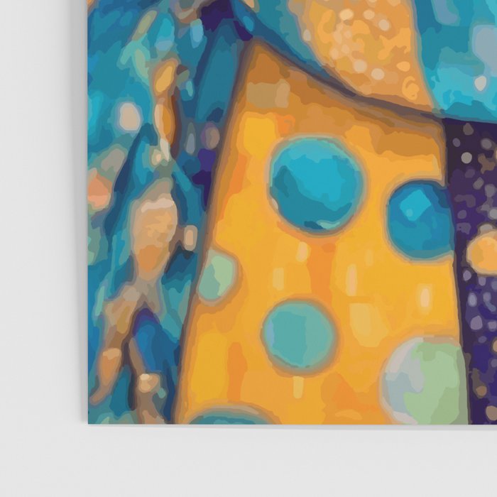 Klimt Cat with Green Eyes in the City Poster Gallery Image 3