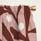 Vase and leaves Window Curtain Gallery Image 2