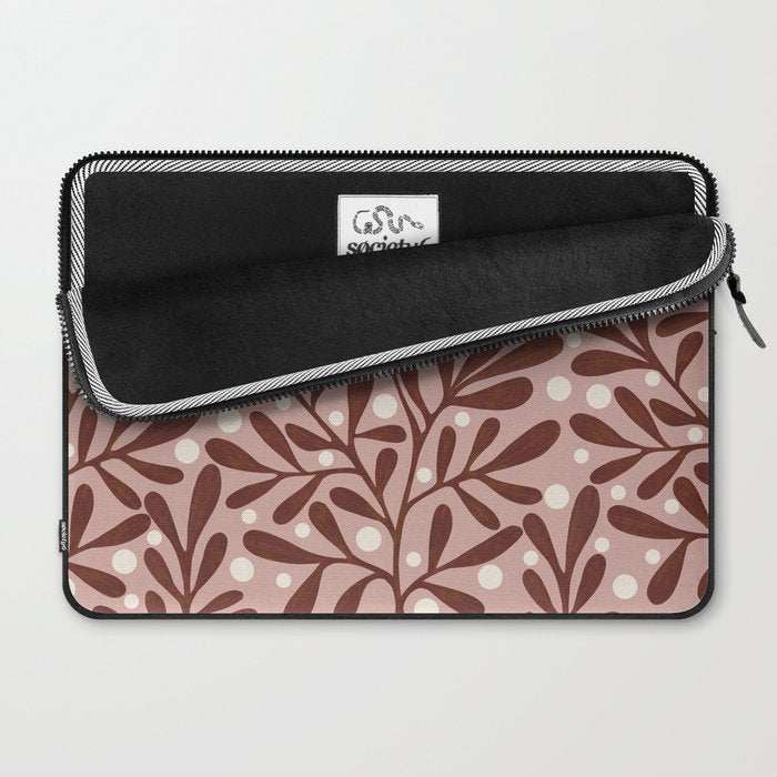 Vase and leaves Laptop Sleeve Gallery Image 2