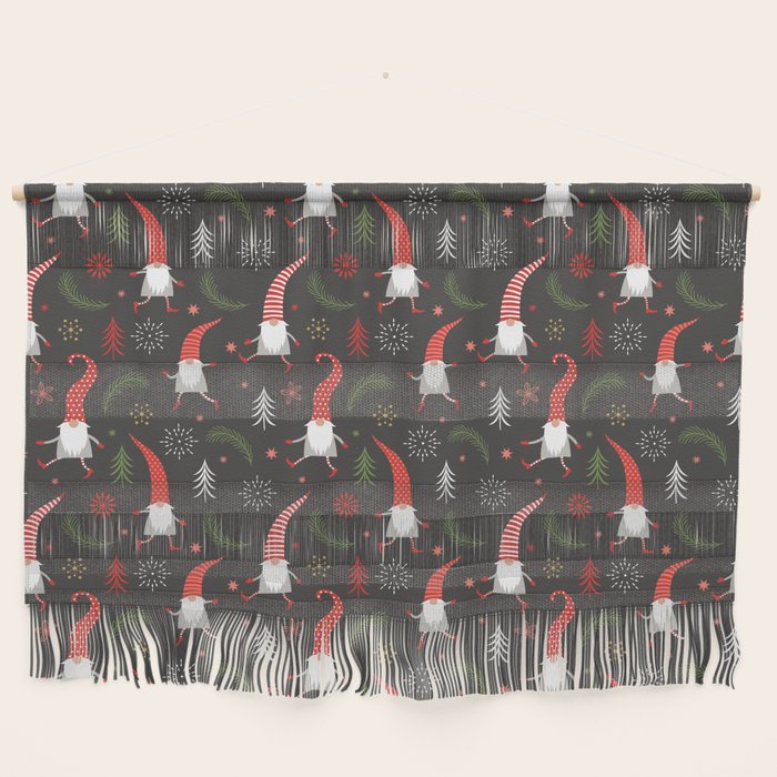 Cute Christmas Elves Wall Hanging Gallery Image 1
