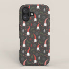 Cute Christmas Elves iPhone Case Gallery Image 1