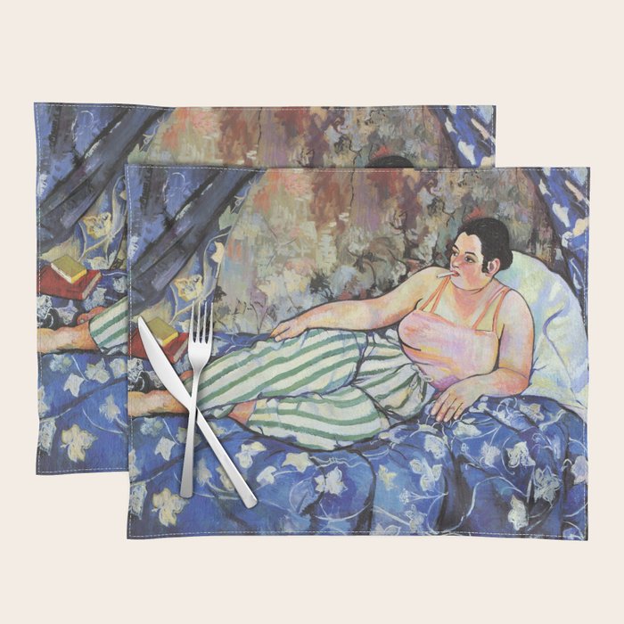 Suzanne Valadon - The Blue Room Placemat Gallery Image 1