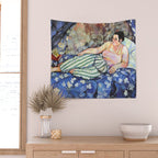 Suzanne Valadon - The Blue Room Wall Tapestry Gallery Image 2