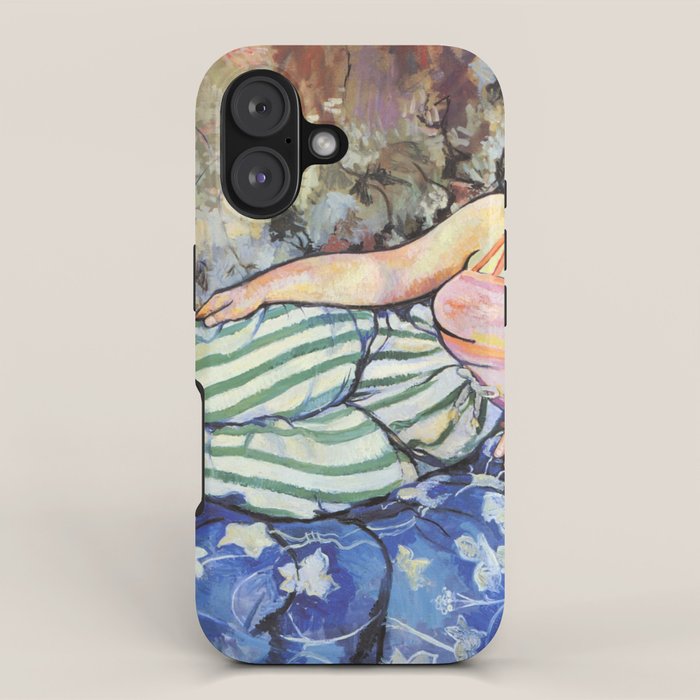 Suzanne Valadon - The Blue Room iPhone Case Gallery Image 1