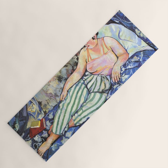 Suzanne Valadon - The Blue Room Yoga Mat Gallery Image 1