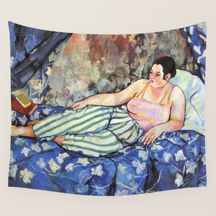 Suzanne Valadon - The Blue Room Wall Tapestry Gallery Image 4