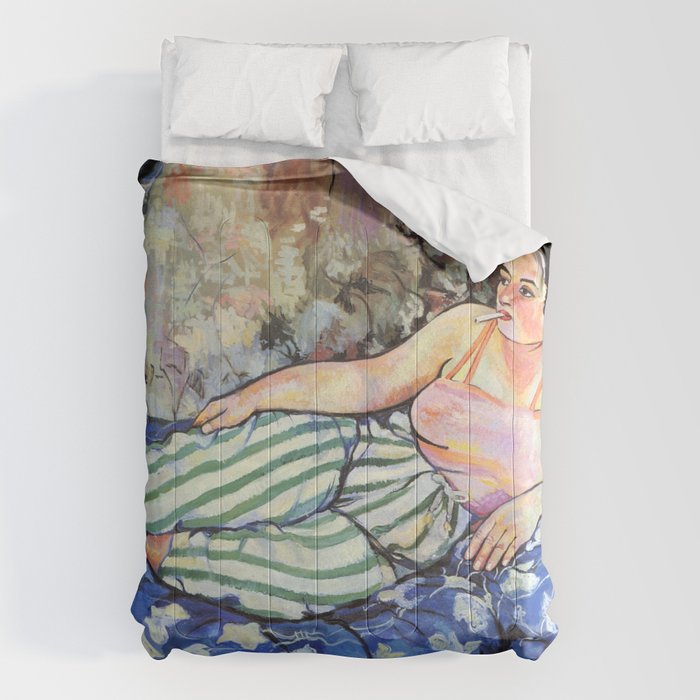 Suzanne Valadon - The Blue Room Comforter Gallery Image 6