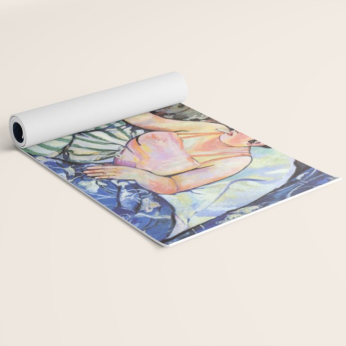 Suzanne Valadon - The Blue Room Yoga Mat Gallery Image 2