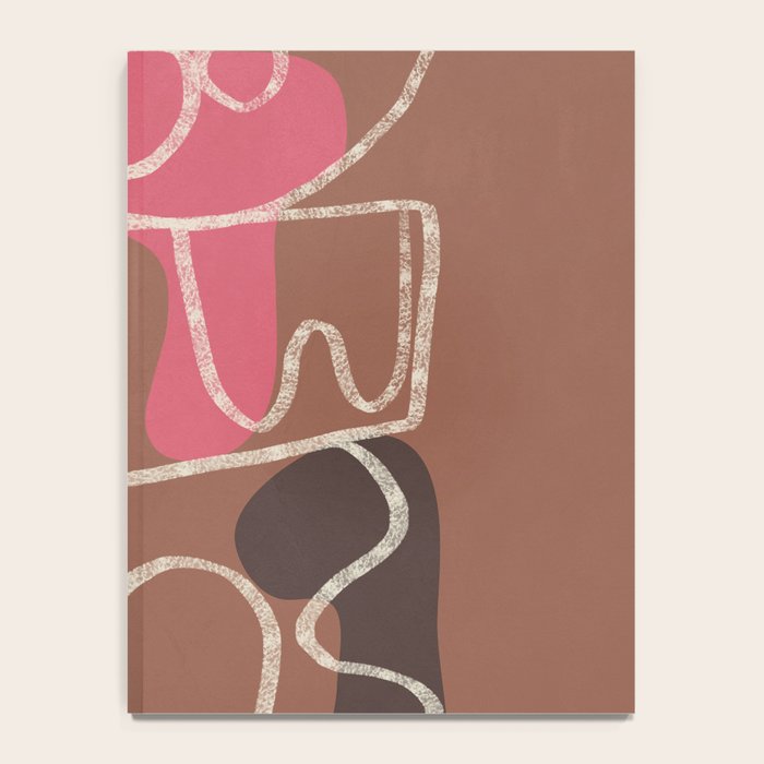 Organic Minimalist Layers 1 Notebook Gallery Image 4